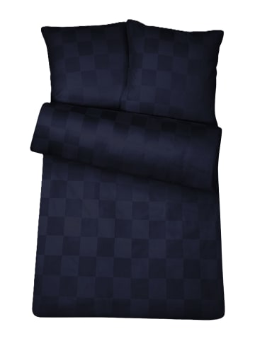 Carpe Sonno Damast Bettwäsche in Blau