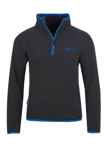 Trollkids Fleece-Pullover "Nordland" in Anthrazit