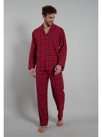 Tom Tailor X-Mas Pyjama in rot-mittel-Karo