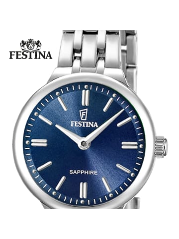 Festina Analog-Armbanduhr Festina Mademoiselle silber klein (ca. 26mm)