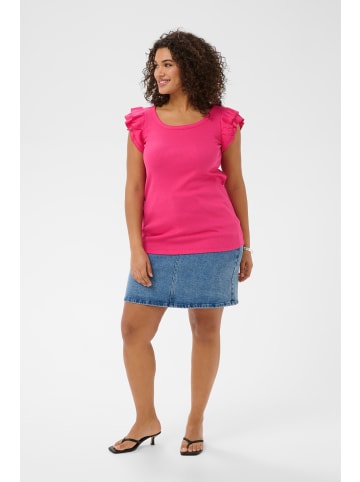 KAFFE curve Ärmellose KCcarina Tight fit in Beetroot Purple