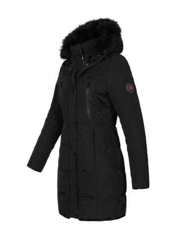 Geographical Norway Winterjacke in Schwarz