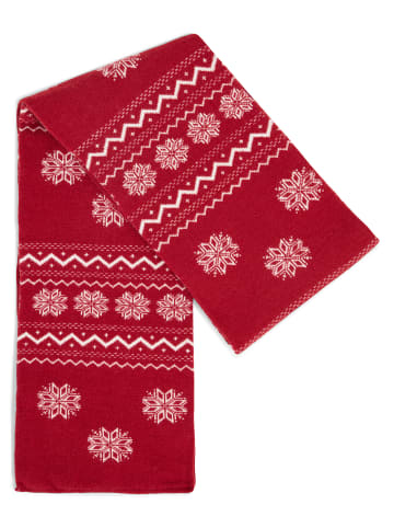 Only&Sons Schal ONSXmas in rot weiß - 0001