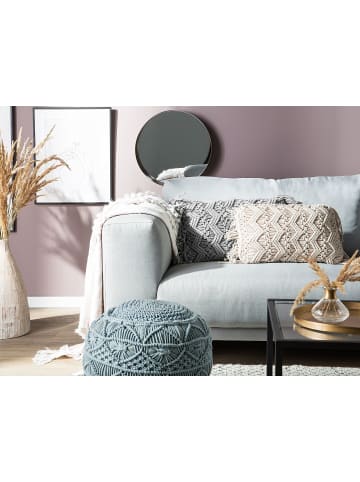 Beliani Dekokissen KIRIKKALE in Grau - (W) 30 x (H) 12 x (L) 45 cm