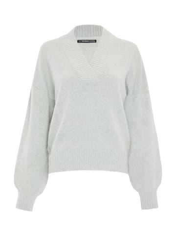 Threadbare Pullover Bloom in Grey Marl