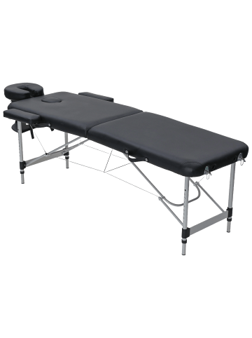 Nordcore Massageliege A200 in Schwarz 186x60x82.5cm