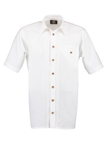 OS-Trachten Trachtenhemd Enawom in weiß