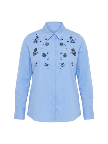 Ulla Popken Hemdbluse in hellblau