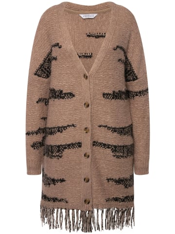 Studio Untold Strickjacke in camel