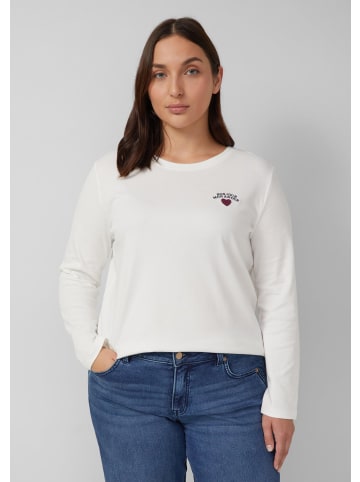 s.Oliver T-Shirt in 02D0_creme