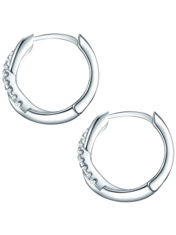 Rafaela Donata Creolen aus Sterling Silber mit Zirkonia in silber