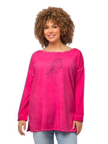 Ulla Popken Shirt in magentapink