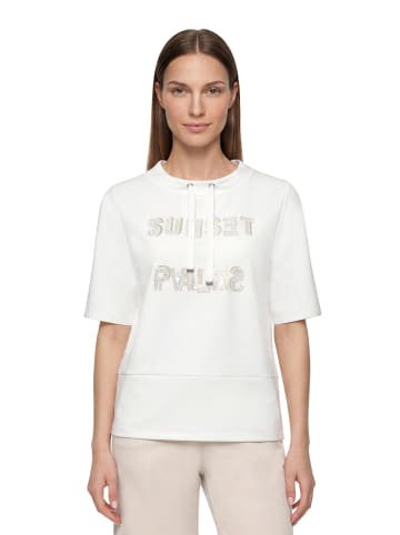 Betty Barclay Sweatshirt mit Stehkragen in Rohweiß
