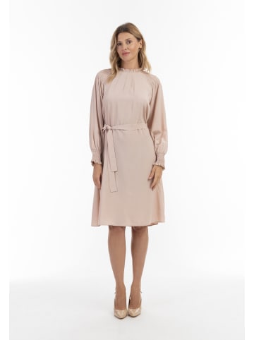 Albee Women Midikleid in Rosa Beige