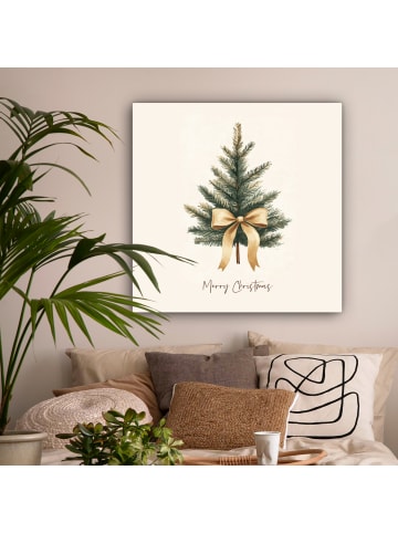 MuchoWow Leinwand Bilder Sandfarben