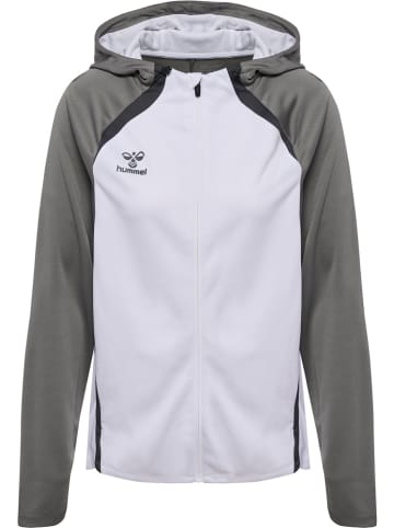 Hummel Hoodie "Lead 2.0 Zip Hoodie" in Weiß