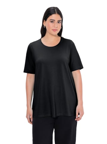 Ulla Popken Shirt in schwarz