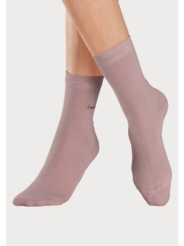 LASCANA Basicsocken in altrosa, beere, petrol, grün, marine, anthrazit