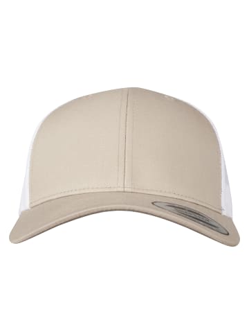  Flexfit Trucker - Classic in khaki/white