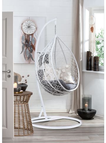 GMD Living Hängekorb STYLE in Weiß