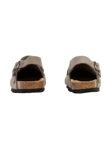 Divine Factory Lederpantoletten Kind Boreali BS Grau