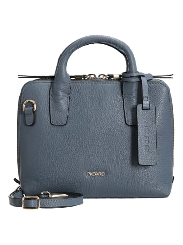 PICARD Java - Henkeltasche 20 cm (schwarz) in denim