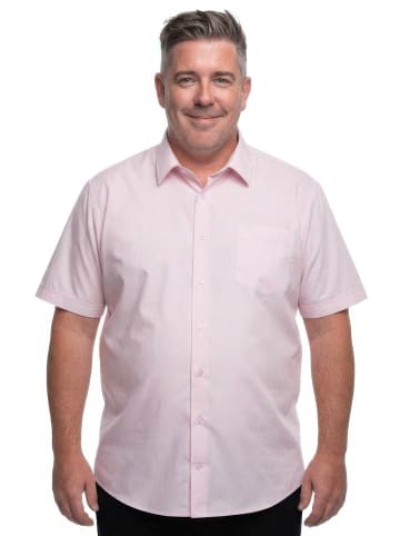 Men Plus Hemd in rose