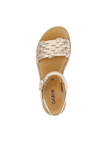 Gabor Sandalen in Gold