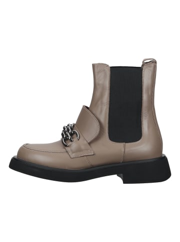 Stiefelette Taupe
