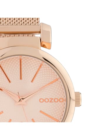 Oozoo Analog-Armbanduhr Oozoo Timepieces rosegold mittel (ca. 36mm)