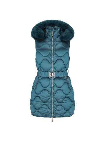 faina Women Vest in green smaragd