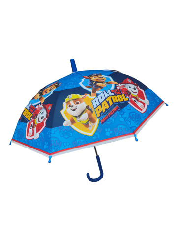 Paw Patrol Regenschirm Chase, Marshall Rubble in Blau