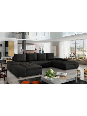 MF Design Mary in Schwarz -  (L) 200 x (B) 363 x (H) 88 cm