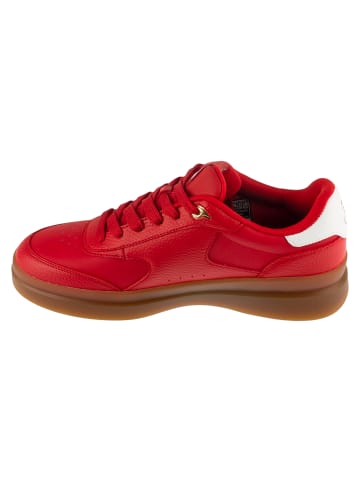 Skechers Skechers Duraleather Lace Up Snoop Cupsole Sneaker in Rot