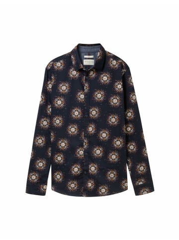 Tom Tailor Print Shirt für Herren in blau
