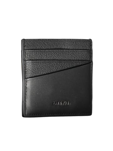 Calvin Klein Schwarz Leder Herren Geldbörse Etui