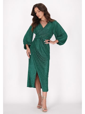 faina Kleid in Dunkelgrün