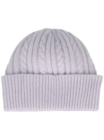 BREITER Strickmütze in blau