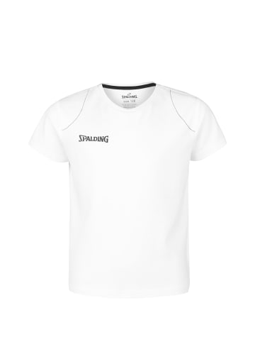Spalding T-Shirt Essential in weiß