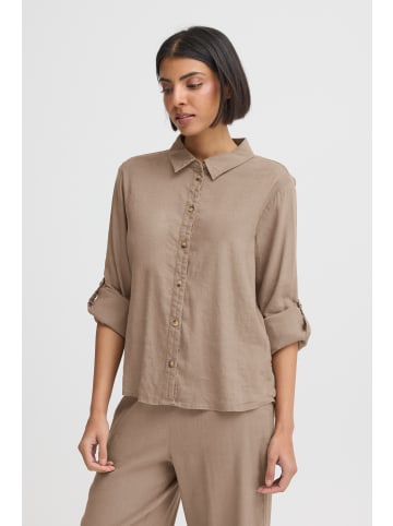 Pulz Langarm PZLUCA Regular fit in Walnut