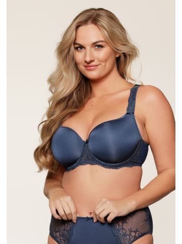 Linga Dore Linga Dore DAILY T-Shirt BH - Plus Size in Dark denim