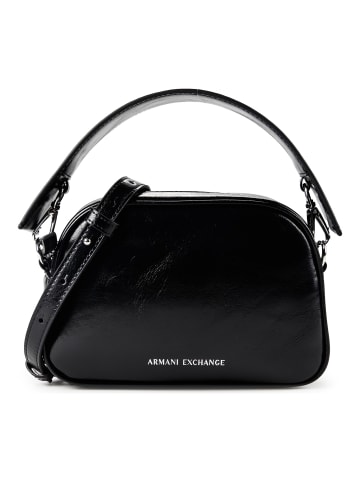 Armani Exchange Keira Schultertasche Leder 18 cm in black