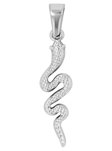 Adeliás Damen Anhänger aus Edelstahl in silber