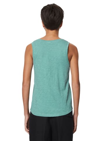 Marc O'Polo V-Neck-Top regular in soft teal