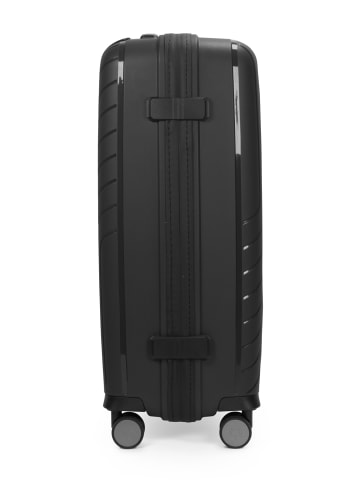 Hauptstadtkoffer TXL - Koffer Check-In Reisekoffer Trolley Aufgabegepäck TSA 73 L in Schwarz