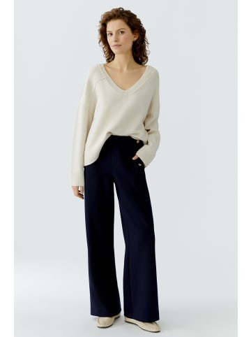 Oui Hose Scuba in Dark Blue