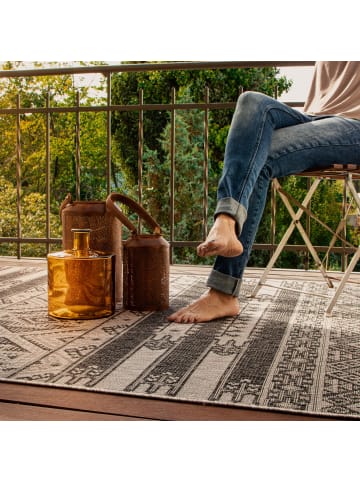 obsession Kurzflor Teppich Nautic 886 in grau - rechteckig