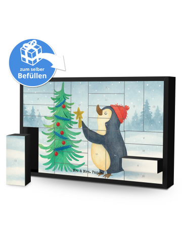 Mr. & Mrs. Panda Adventskalender Zum Befüllen Pinguin Weihnachts... in Weiß