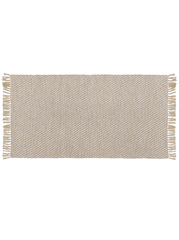 Beliani Kurzflor ALADAG in Beige - (W) 80 x (H) 1 x (L) 150 cm