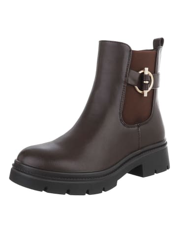 Ital-Design High Heel in Braun